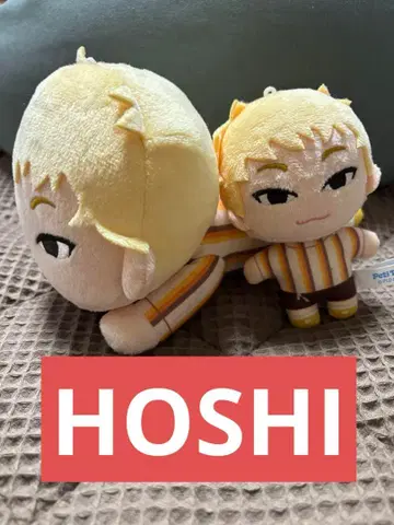 PetiTEEN 누워 있는 봉제 인형 마스코트 호시 세트