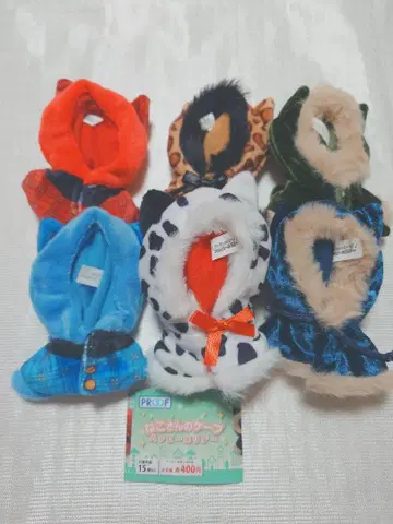 고양이 케이프 해피 홀리데이 6종