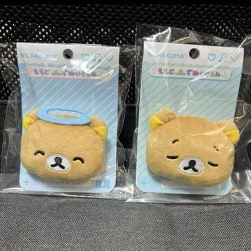 에모지즈 봉제 인형 배지 리락쿠마 2개 세트