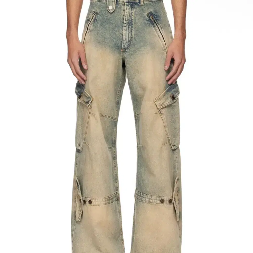 EGONlab. egonlab destroyed washed denim 24ss 23SS ブルー