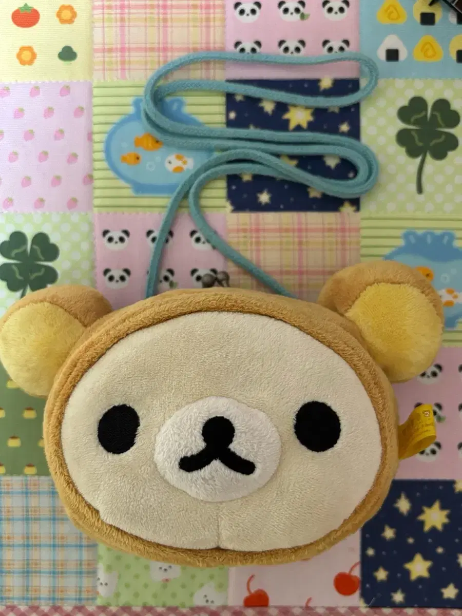 Korilakkuma Wallet Necklace Doll