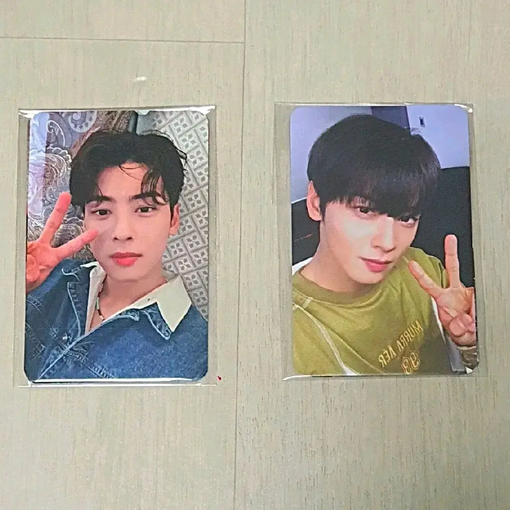 아스트로,차은우 콘서트 팬미팅 포카