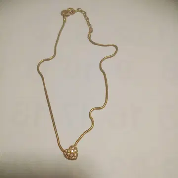 하트 비즈 목걸이