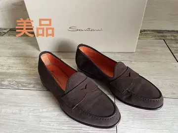 Santoni 스웨이드 로퍼 사이즈 5