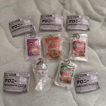 하우스 식품 마로니짱 바스락 참 가챠 5종 세트