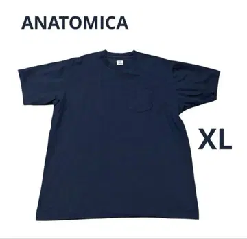 ANATOMICA 'POCKET TEE' XL 네이비