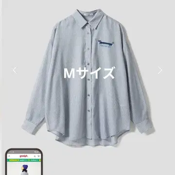 그라니프 나가스기루이누 스트라이프 셔츠 M 사이즈