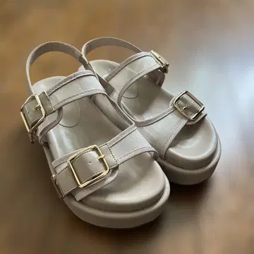 키다리 아저씨 튤 더블 벨트 샌들 S/22.5cm