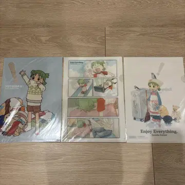 Yotsuba&! 원화전 클리어 파일 3종 세트