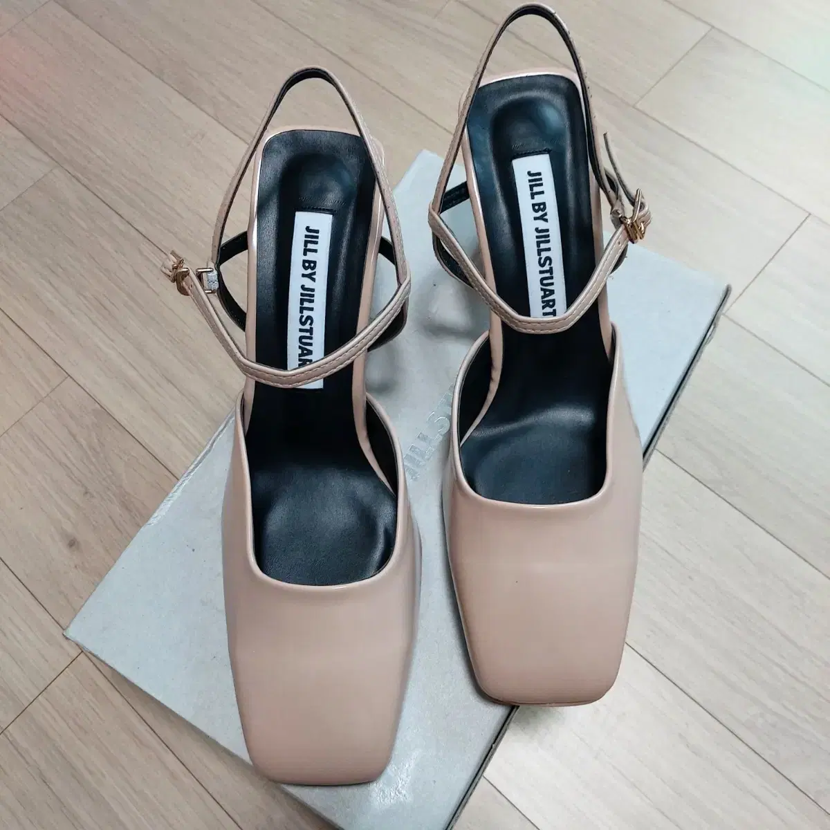 7cm Jill by Jillstuart Square Slingback 240~True 245