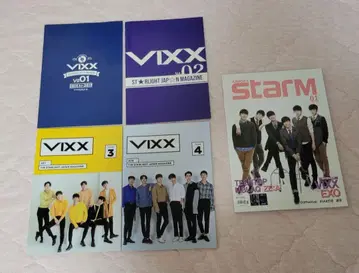 vixx 뉴스레터 잡지 세트 팬클럽 공식