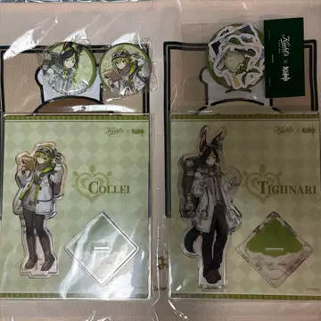 원신 타이나리 코레이 키엘 아크릴 스탠드 캔뱃지 스티커 5종 세트