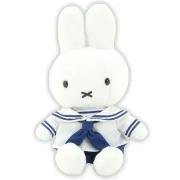 미피 마린 룩 봉제 인형 미피 스타일