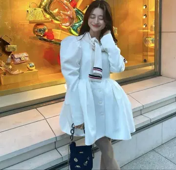 bibiy DOROTHY PUFF DRESS 화이트