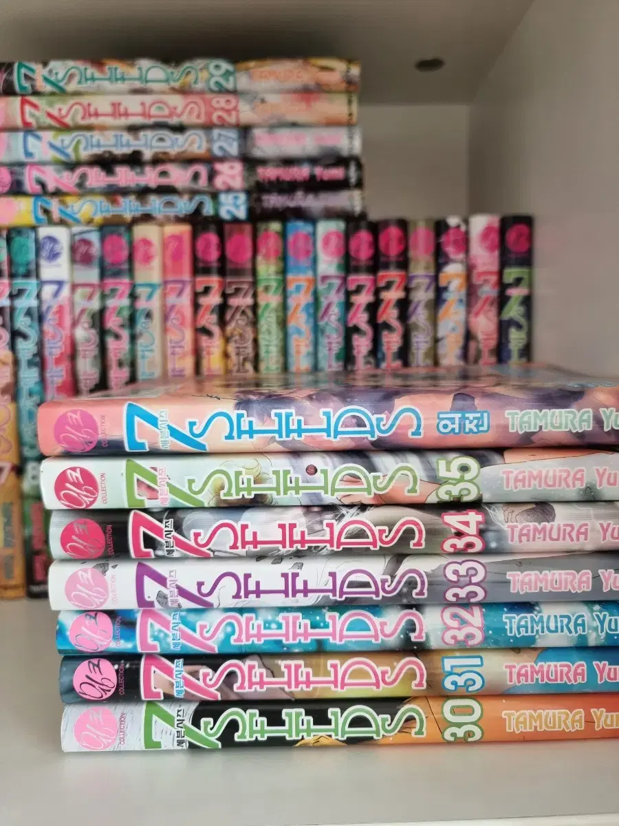 [Top Quality] Seven Seeds 7SEEDS Complete Set (Volumes 1-35 + Side Story) Out of Print Included