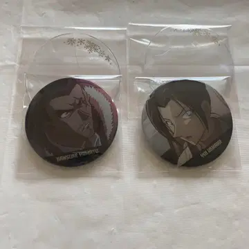 명탐정 코난 단안 잔상 트레이딩 커버 포함 캔뱃지 야마토 우에하라