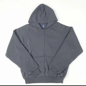 YZY GAP 지퍼 후드 집업 다크 그레이 XL
