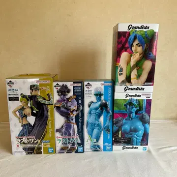 제일복권 죠죠의 기묘한 모험 Grandista 피규어 5종 세트