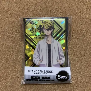 도쿄 리벤저스 스퀘어 캔뱃지 하네미야 카즈토라