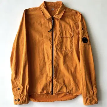 C.P.COMPANY 씨피 컴퍼니 지퍼 셔츠 자켓 오렌지
