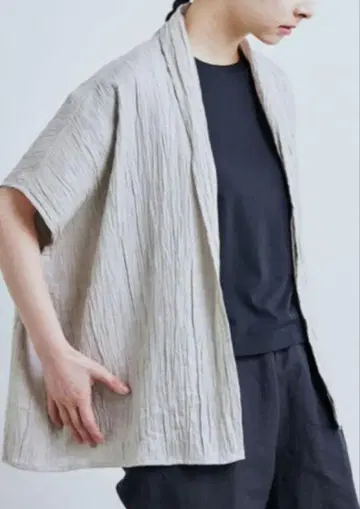 나카가와 마사시치 상점의 린넨 겉옷, 린넨 주름