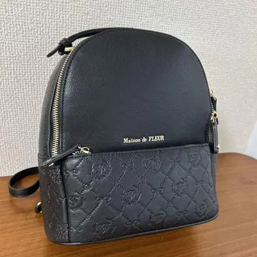 컨디션 최상 Maison de FLEUR 백팩 블랙