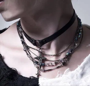 00s civarize 목걸이 일본 라벨 y2k
