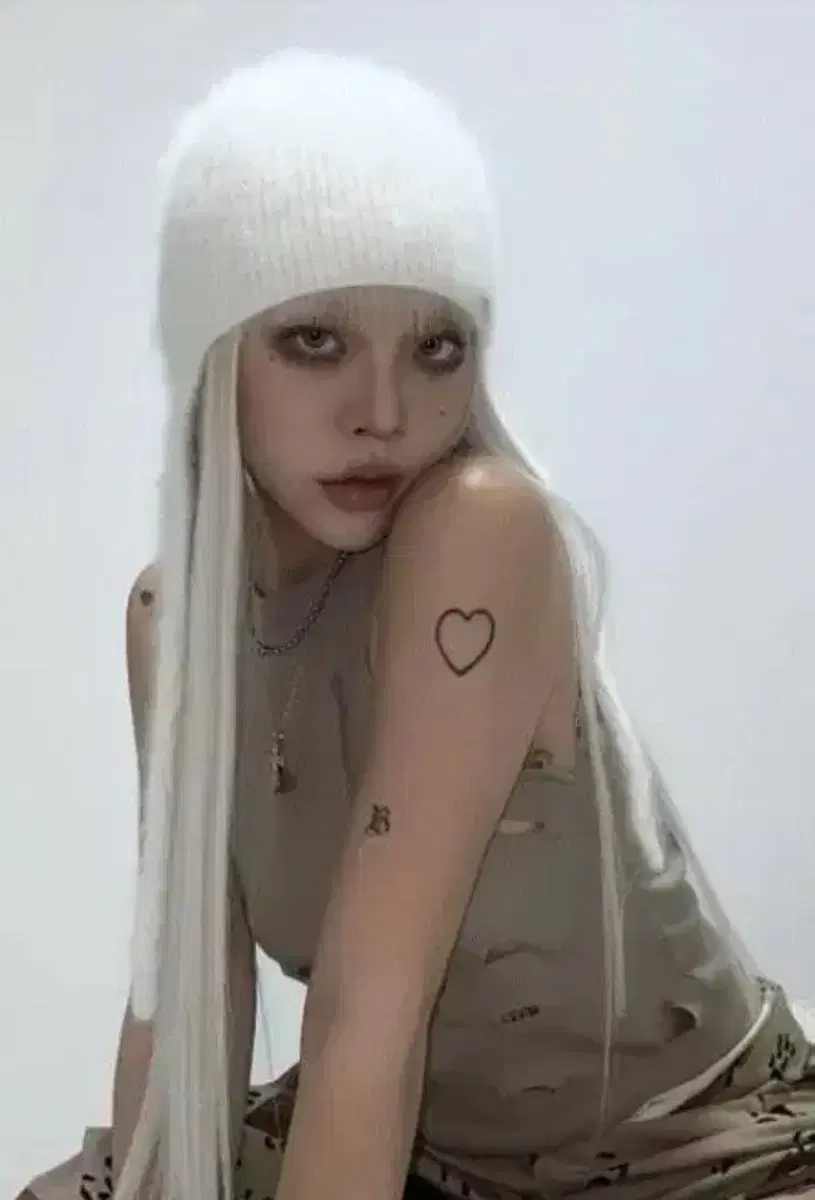 [오도어] 메이드 앙고라 비니 black