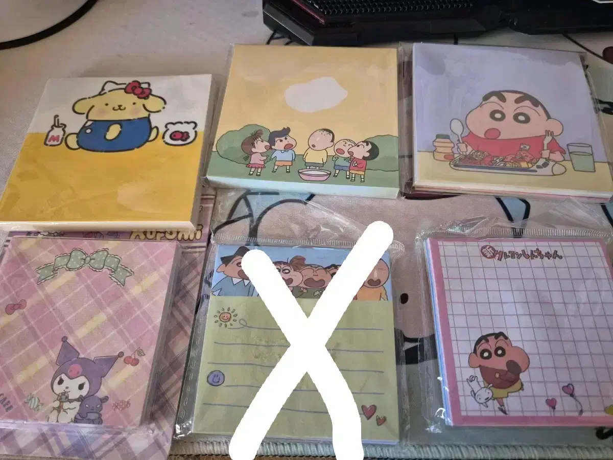 짱구  떡메모지 100매