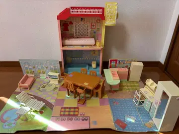 컬러풀 인형의 집 가구 세트 가족의 화목