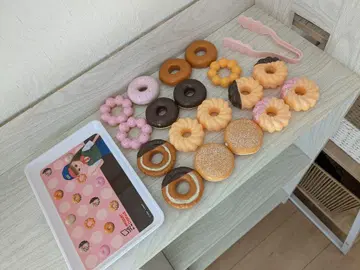 인형 놀이용 도넛 모양의 완구