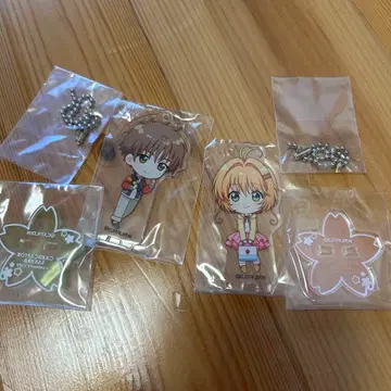 카드캡터 사쿠라 애니메이트 카페 아크릴 스탠드 키링