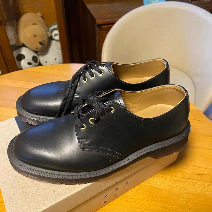 Dr. Martens 16056001 SMITH レザーシューズ BLACK Dr.Martens