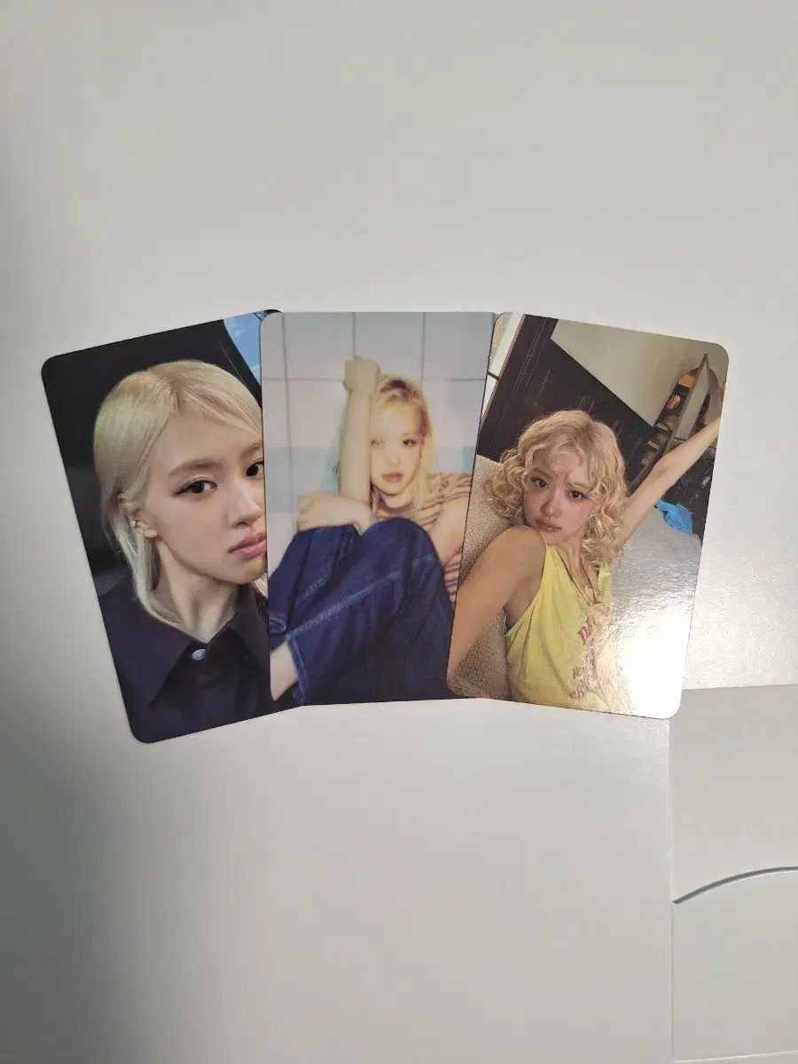 블랙핑크 로제 rosie 앨포 포카 판매 로제 포카