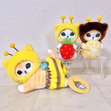 mofusand 하이 하이 하치냥 봉제 인형 데스크탑 걸이 봉제 인형