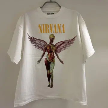 NIRVANA IN UTERO 티셔츠 프릭스스토어 L
