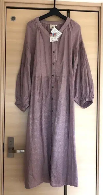 티티카카 미사용 새상품 키카 자카드 원피스 핑크