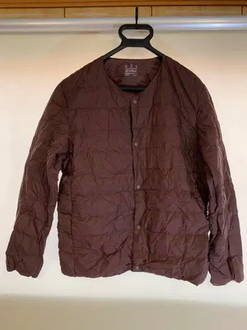21 미사용 새상품 MUJI 무인양품 노카라 자켓 경량 다운 아우터
