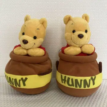 곰돌이 푸 봉제 인형 2개
