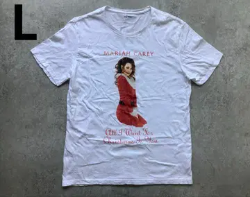 머라이어 캐리 연인들의 크리스마스 구제 의류 T셔츠(L)B04