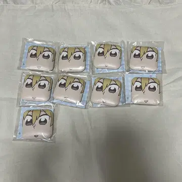 앙스타 부쿠스타 부쿠부 모에가오 중국 스퀘어 가죽 캔뱃지 히카제 카오루