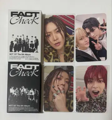 NCT127 FACT CHECK QR 버전 유타 유타 트레이딩 카드 유테
