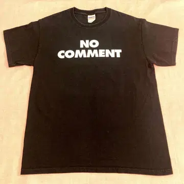 SUBPOP 라벨 NOCOMENT 티셔츠 블랙 M 사이즈