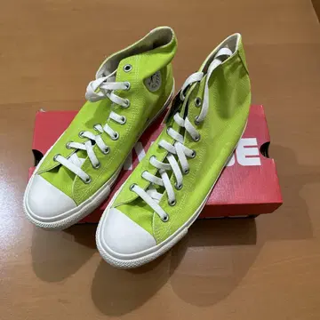 컨버스 올스타 라임 그린 26.5cm 미사용 새상품
