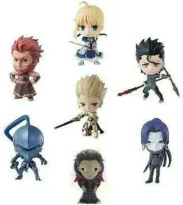 Fate/Zero 제일복권 치비쿤 캐릭터 7종 세트 복권 fate