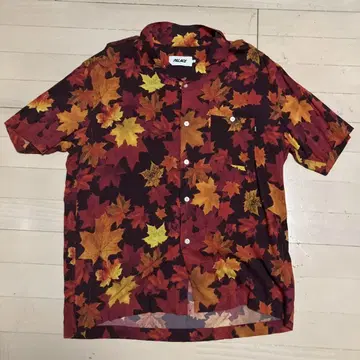팔라스 스케이트보드 LEAF MAN ALONE SHIRT