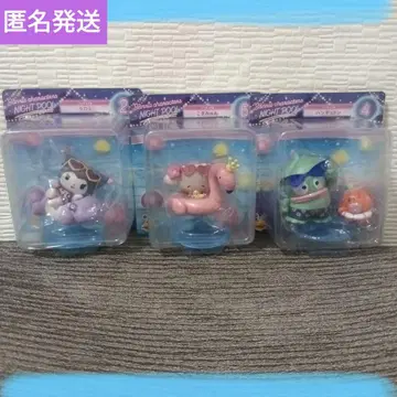 산리오 나이트 수영장 HAPPY 복권 피규어