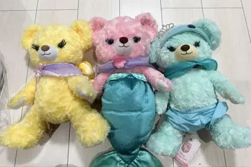 디즈니 프린세스 베어 라푼젤 아리엘 재스민 봉제 인형