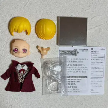 넨도로이드 도루 화이트 토끼 넨도로이드 의류 부품 헤드 인형