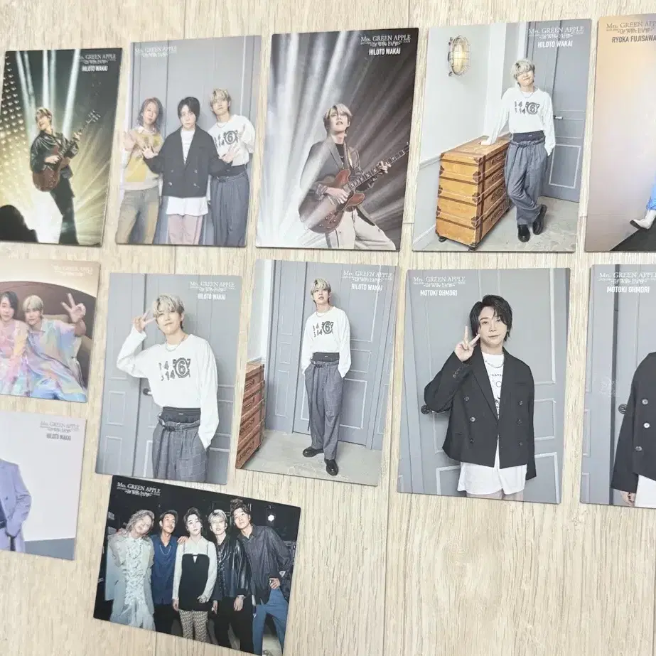 Mrs. Green Apple The White Lounge Photocard 12 Sheets Bulk